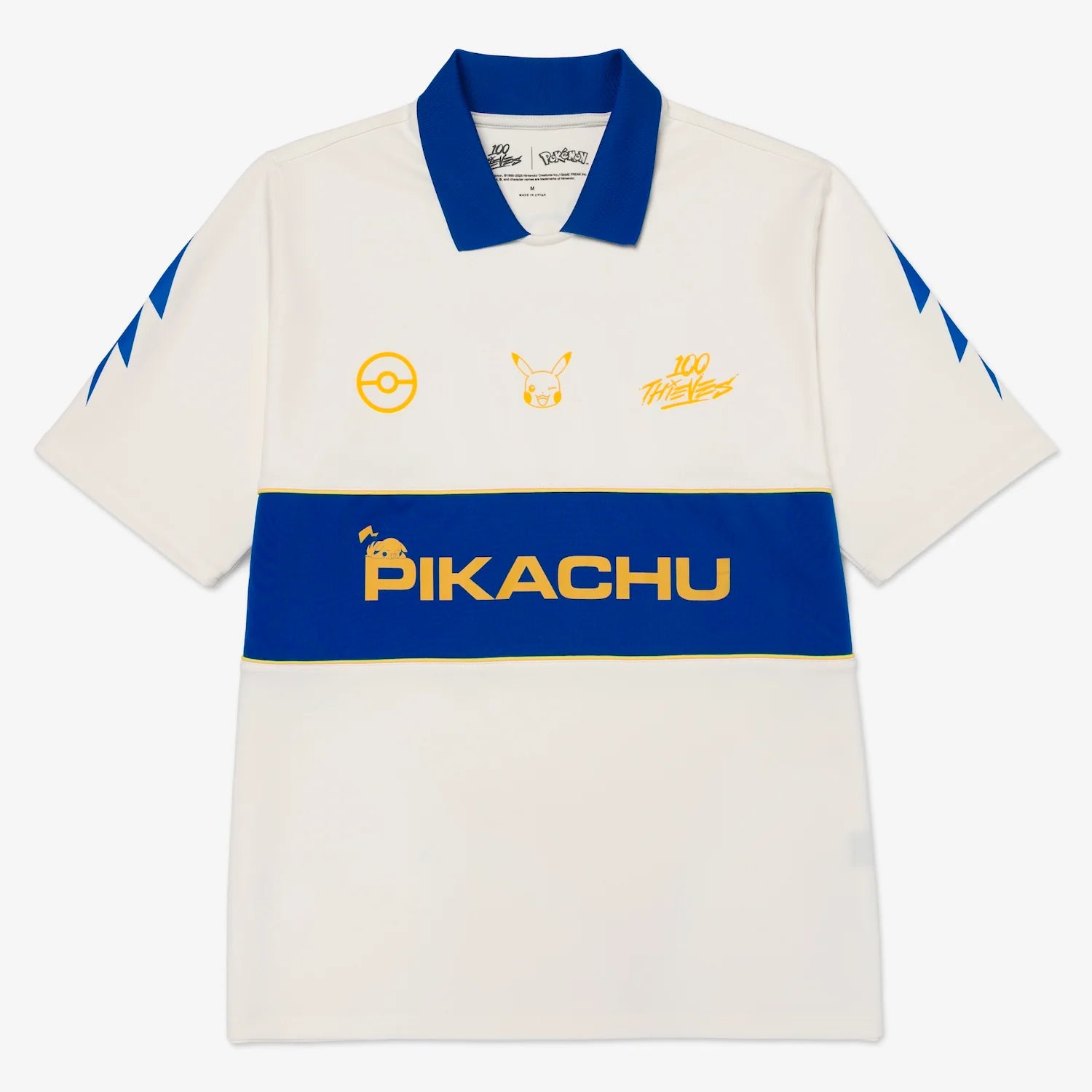 Pikachu Jersey - Cream size Large