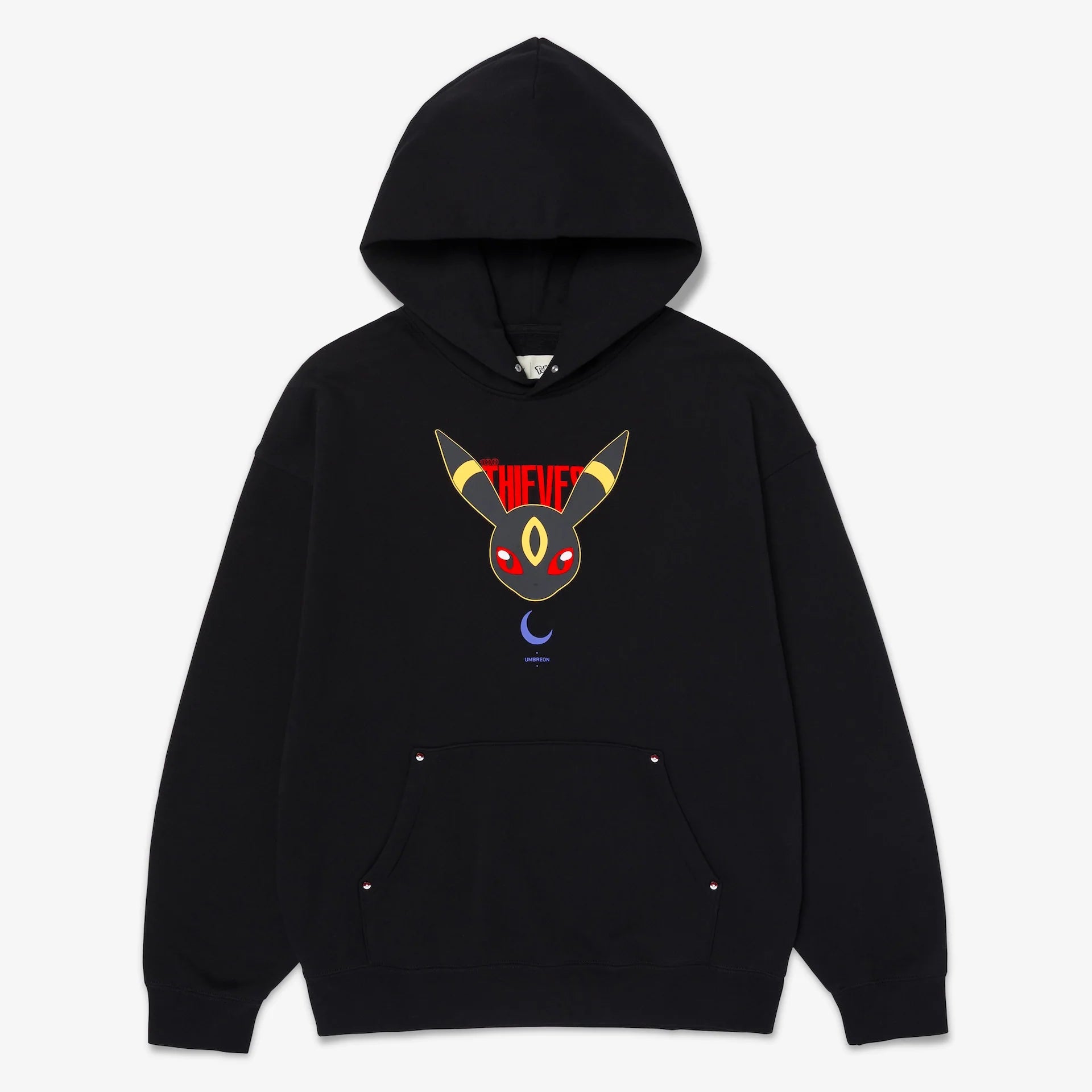 100 Theives hoodie Umbreon size small