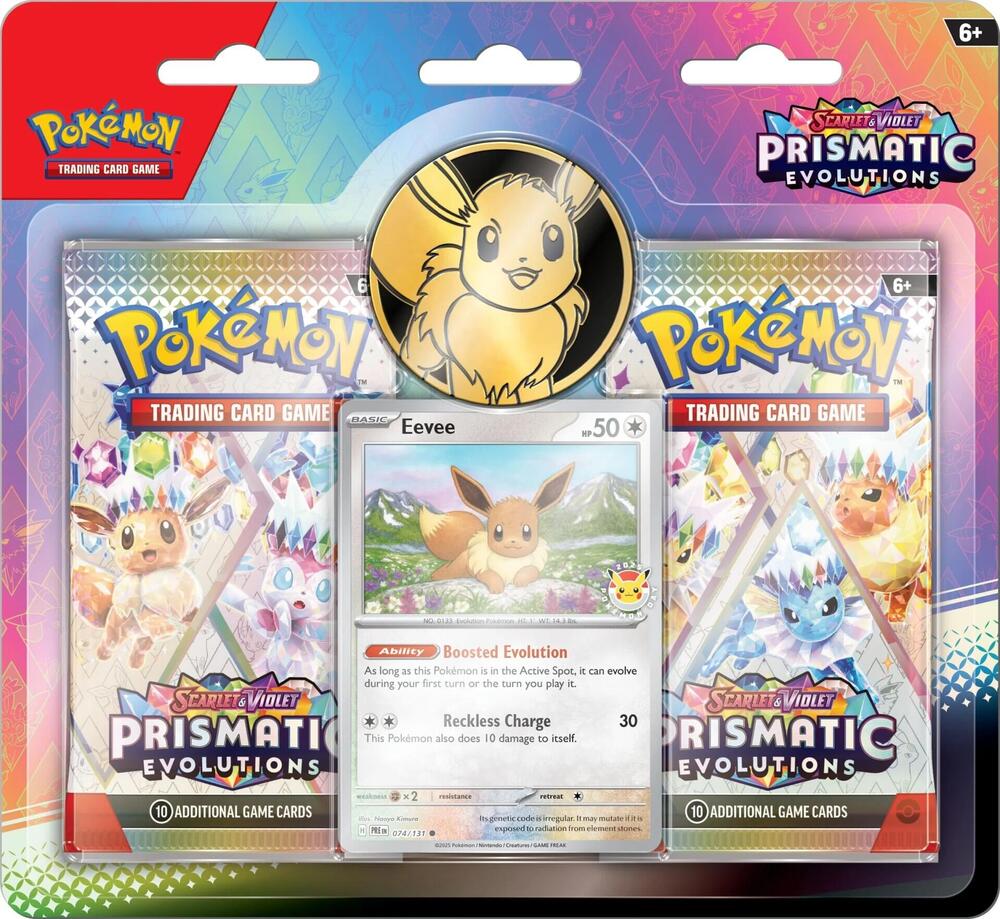 Scarlet & Violet - Prismatic Evolution 2-Pack Blister - Eevee