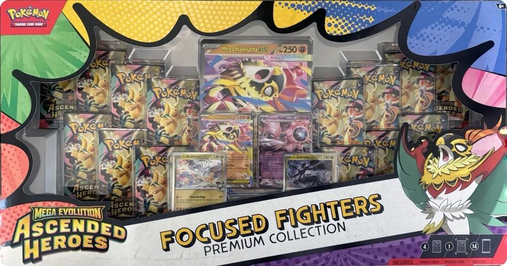 Ascended Heroes Focused Fighters Premium Collection