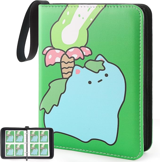 400 card holders with 50 removable sleeves, 4 pocket card binder