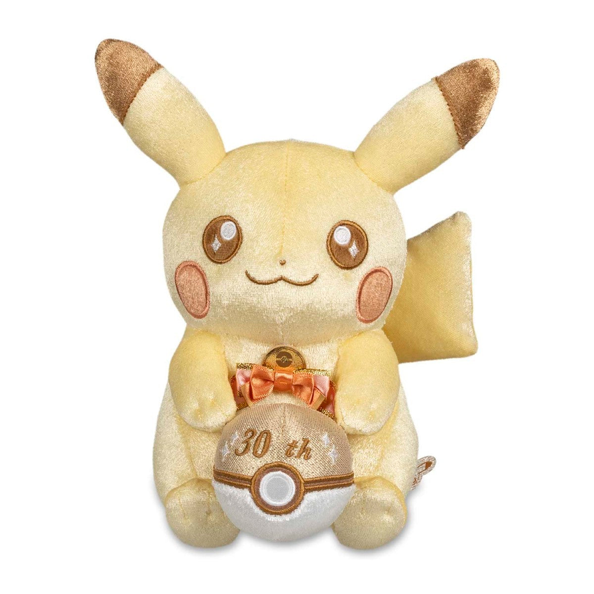 30th Anniversary Gold Pikachu Plush - Pokemon Center