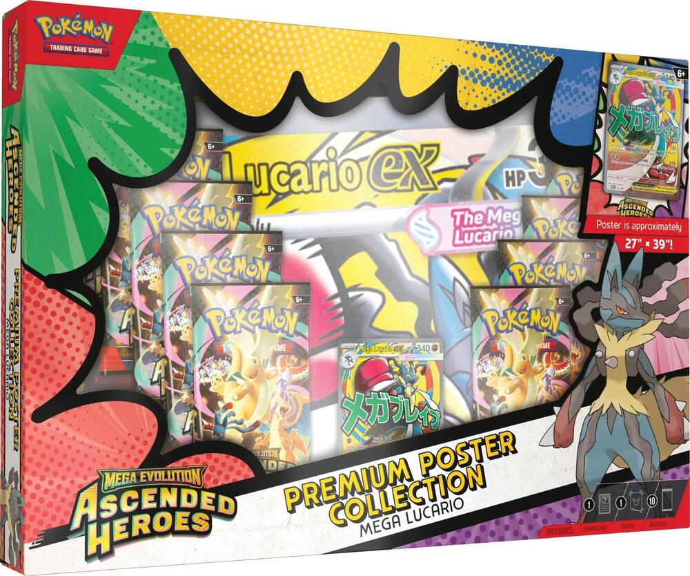 Mega Lucario Poster Collection Ascended Heros